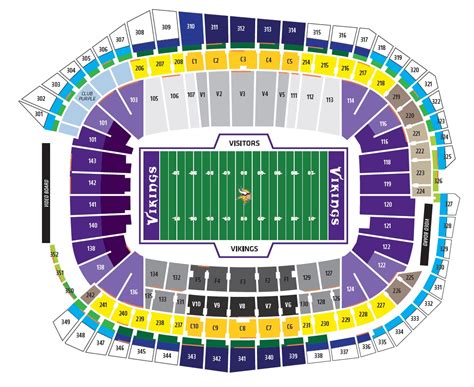 The standard sports <strong>stadium</strong> is set up so that <strong>seat</strong> number 1 is closer to the preceding section. . Us bank stadium seat views